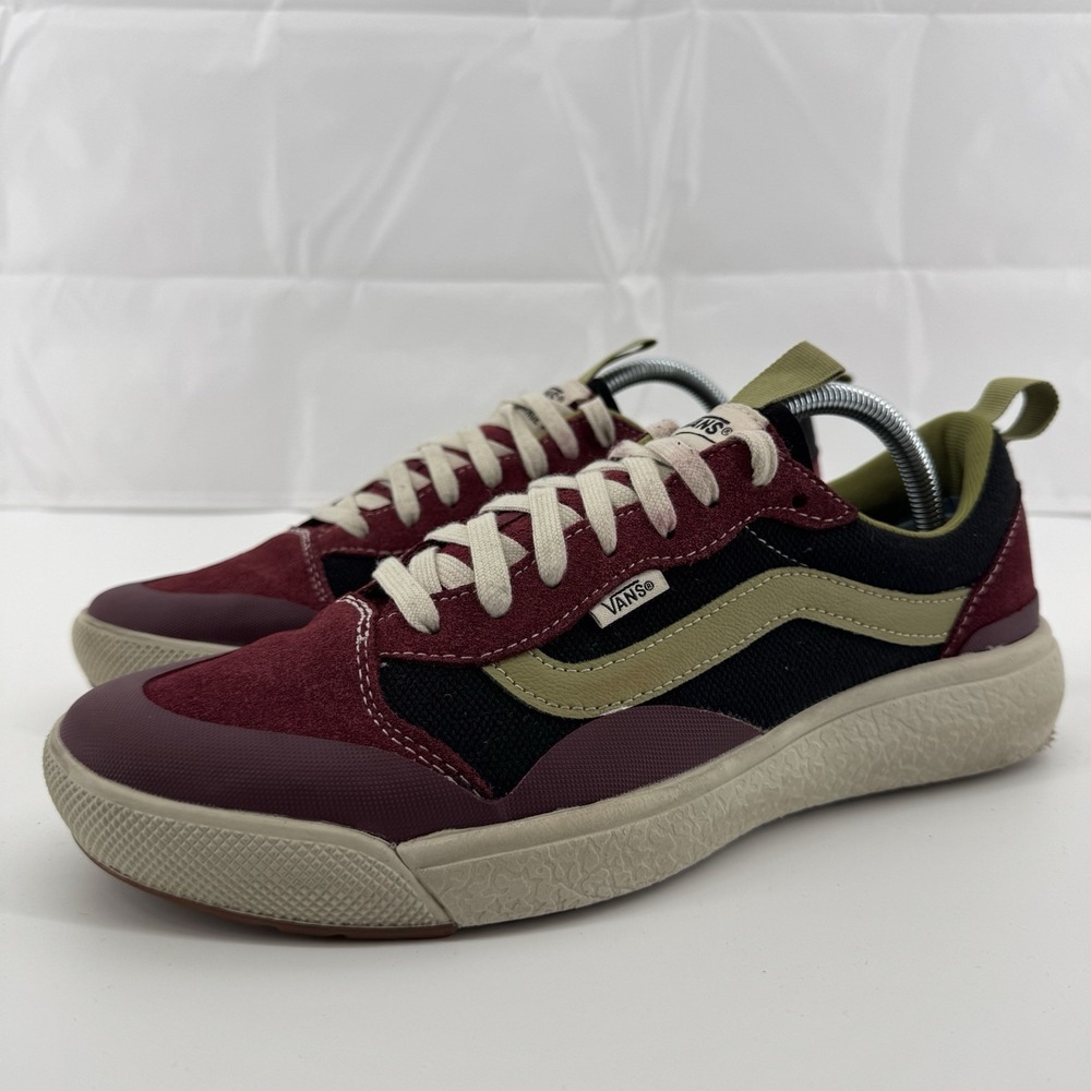 Vans UltraRange Exo SE Burgandy Maroon UltraCush Skate Shoes Men's Size 9